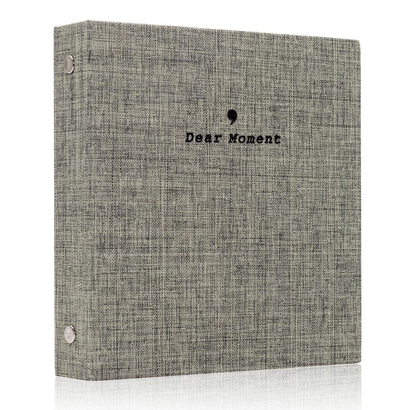 Ablus 100 Pocket Mini Photo Album - Fits Fujifilm Instax & Polaroid Snap Plus Kodak Mini Films (Gray) - Image 1